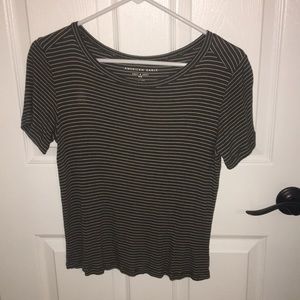 american eagle olive green t shirt